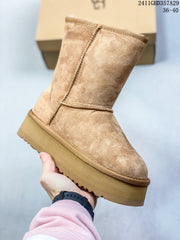 Women's Premium Thick-Soled Winter Snow Boots - UGG-Style