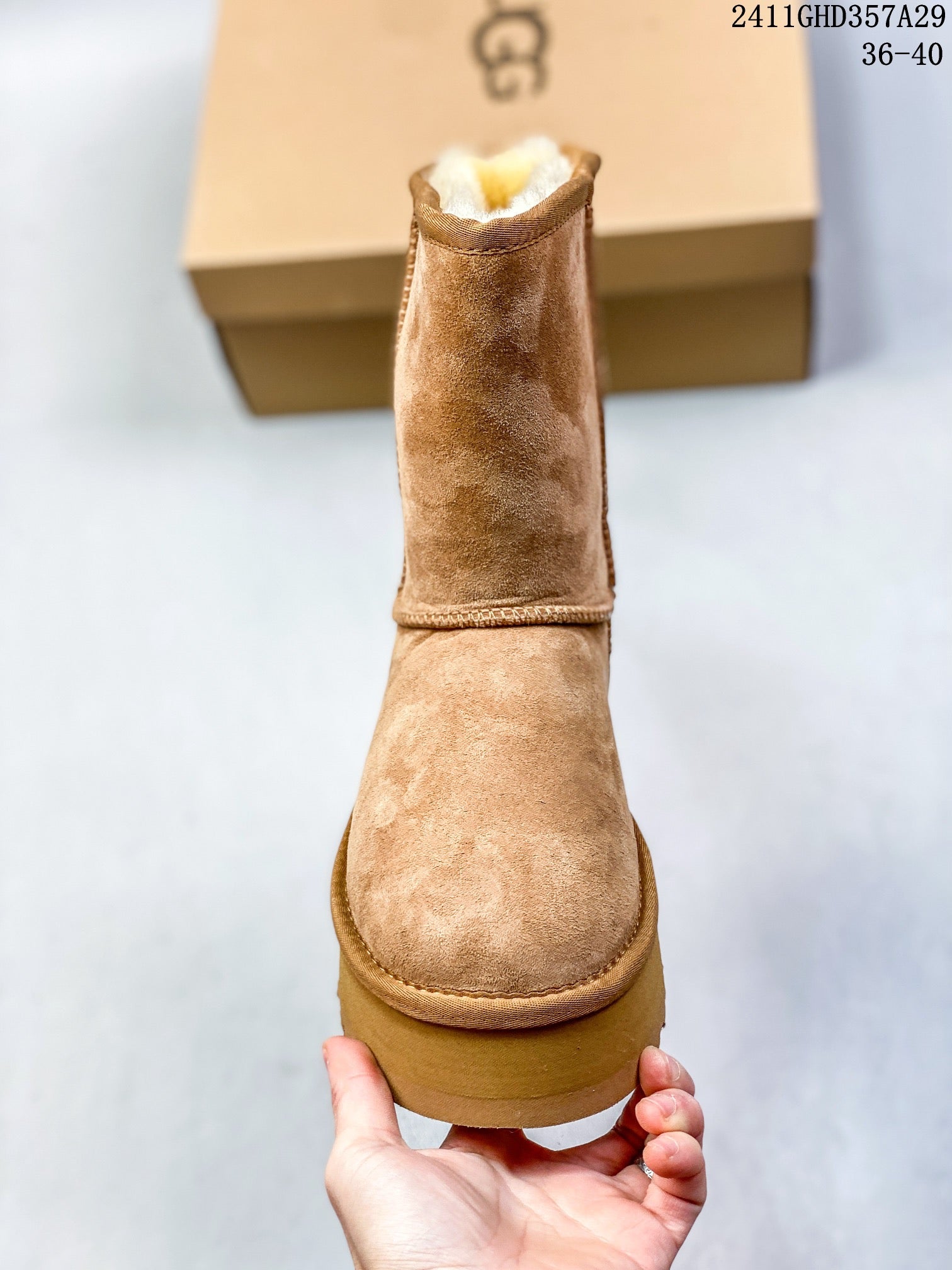 Women's Premium Thick-Soled Winter Snow Boots - UGG-Style