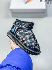 UGG Girls' Waterproof Winter Snow Boots - Non-Slip Cotton Booties (Sizes 26-36)