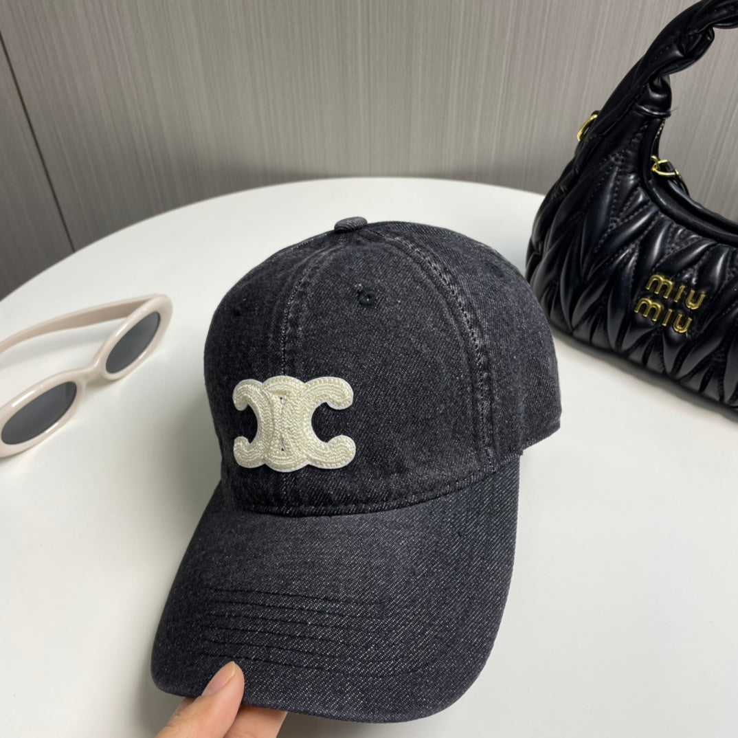 Celine Denim Baseball Cap - Stylish and Versatile