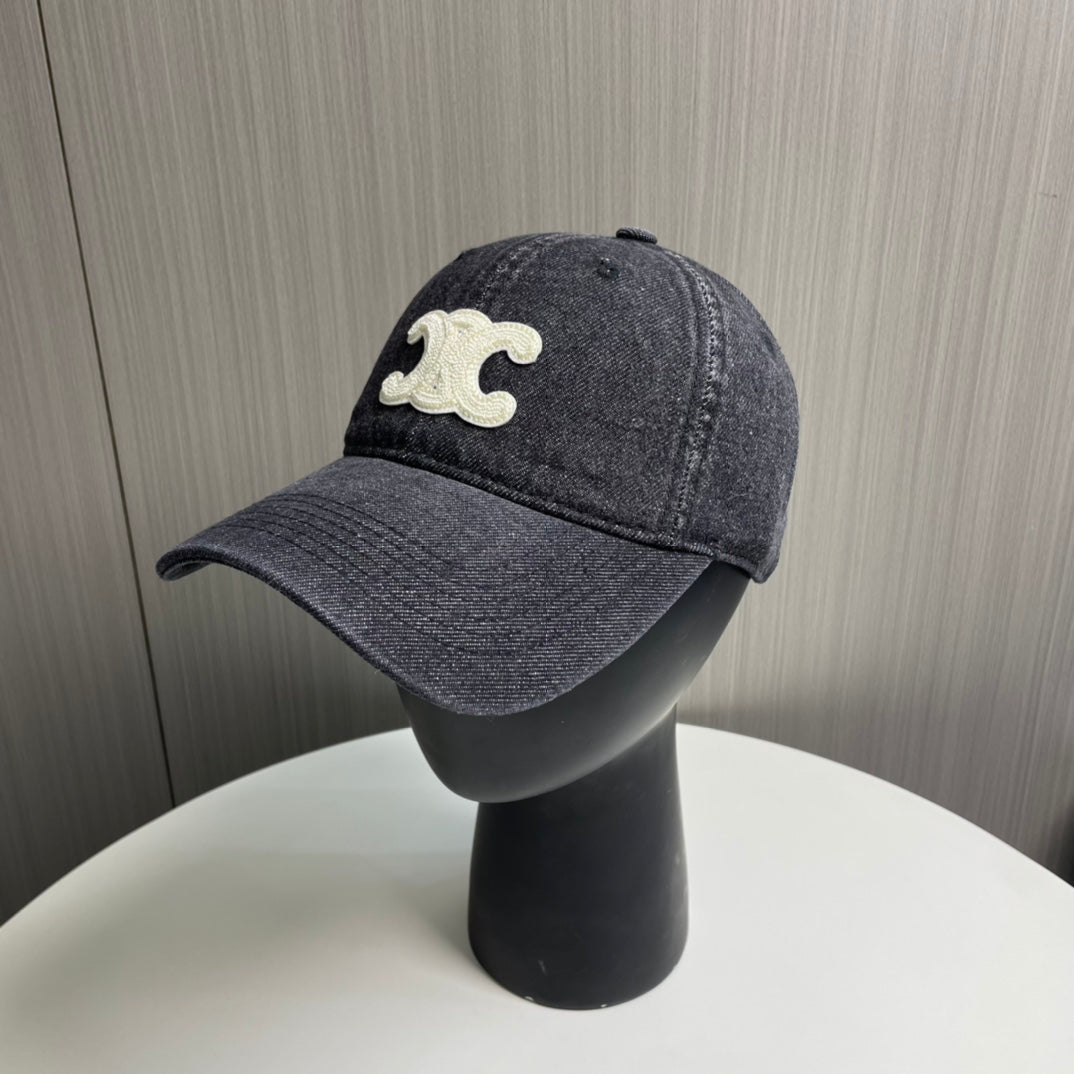 Celine Denim Baseball Cap - Stylish and Versatile