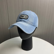 Gucci Denim Baseball Cap - Luxury Streetwear