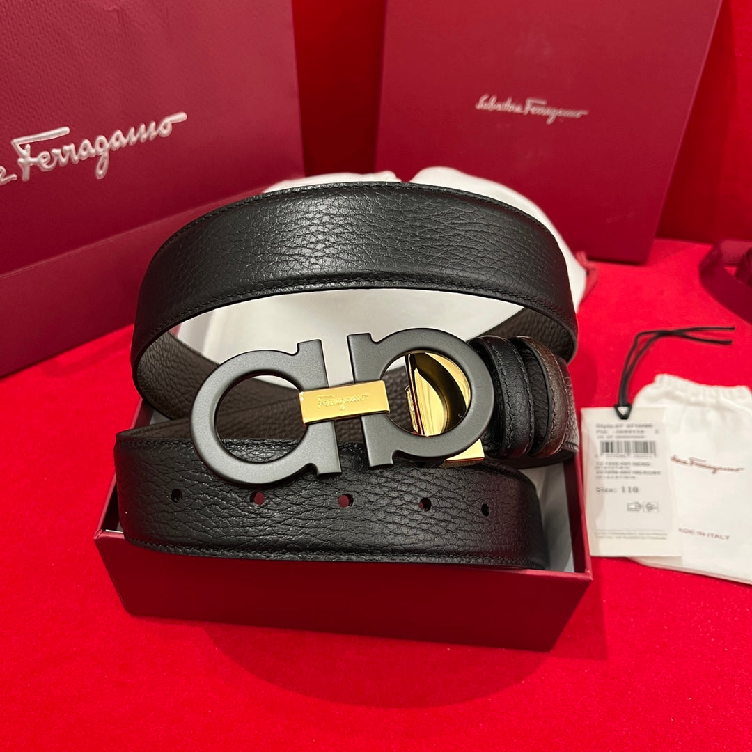 Ferragamo Custom-Made Double-Sided Men's Belt