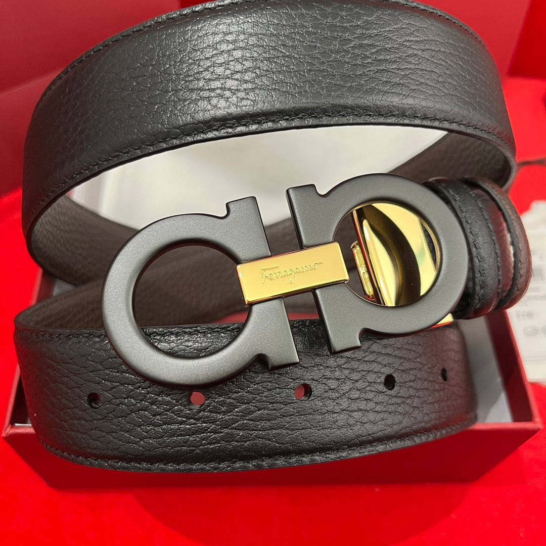 Ferragamo Custom-Made Double-Sided Men's Belt