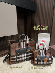 Burberry Freya Tote Bag - Birch Brown