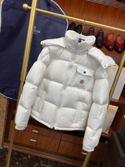 Moncler Montbeliard Unisex Down Jacket - Triple Color Stripes