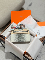 Hermes Mini Kelly 1B Original Color Lizard Handbag