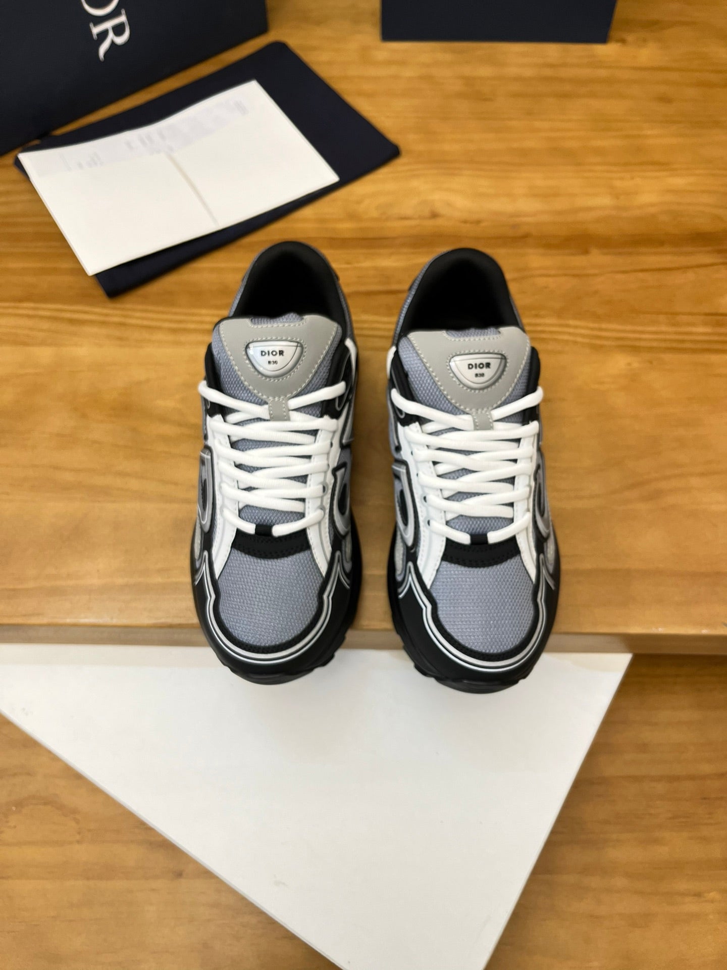 B30 Reflective Dad Sneakers for Couples - Trendy Retro Design