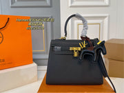 Authentic HermÃ¨s Kelly Bag with Gold Buckle - Luxury Chic Accessory