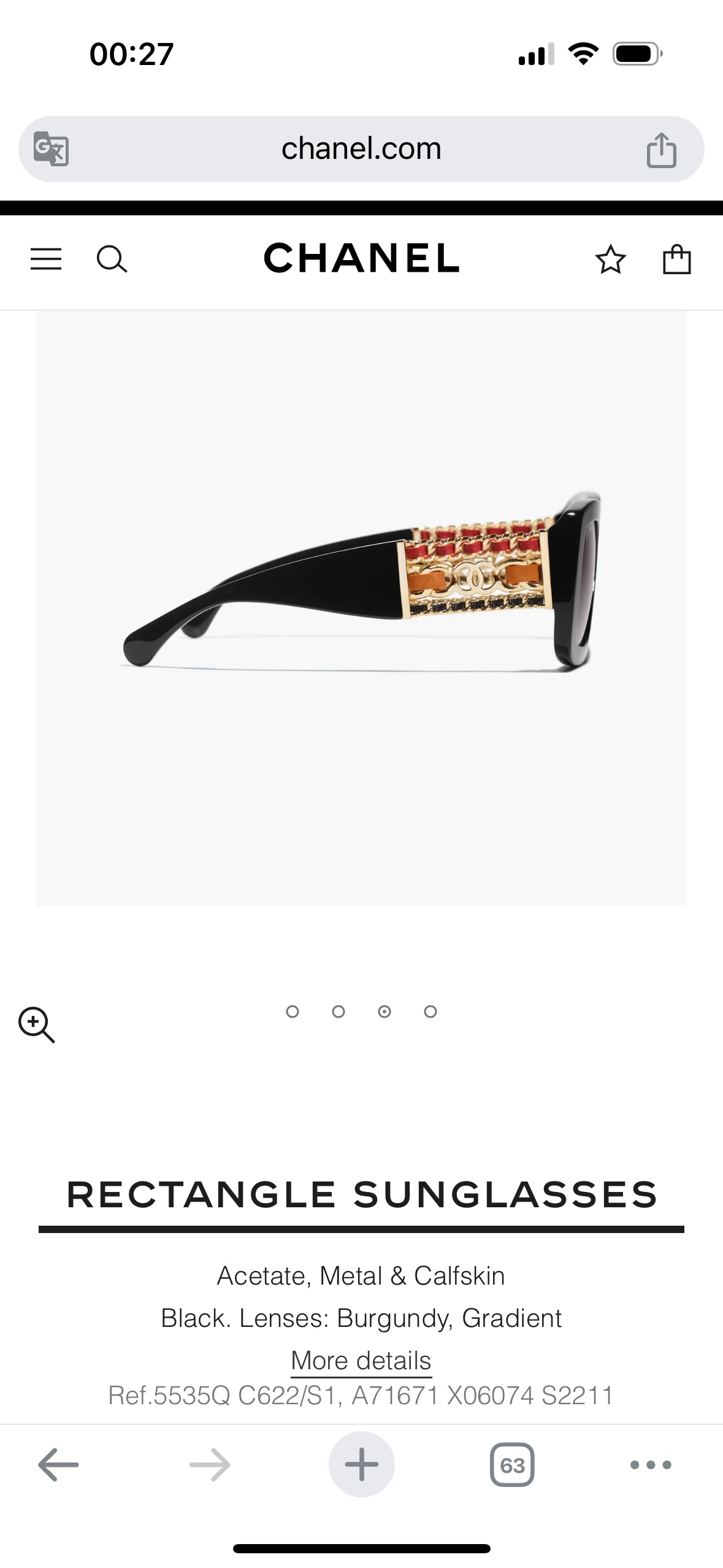 CHANEL CH5535Q Elegant Eyewear - 53-19-145