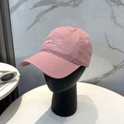 Balenciaga Washed Cotton Baseball Cap - Unisex Adjustable Style