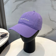Balenciaga Washed Cotton Baseball Cap - Unisex Adjustable Hat