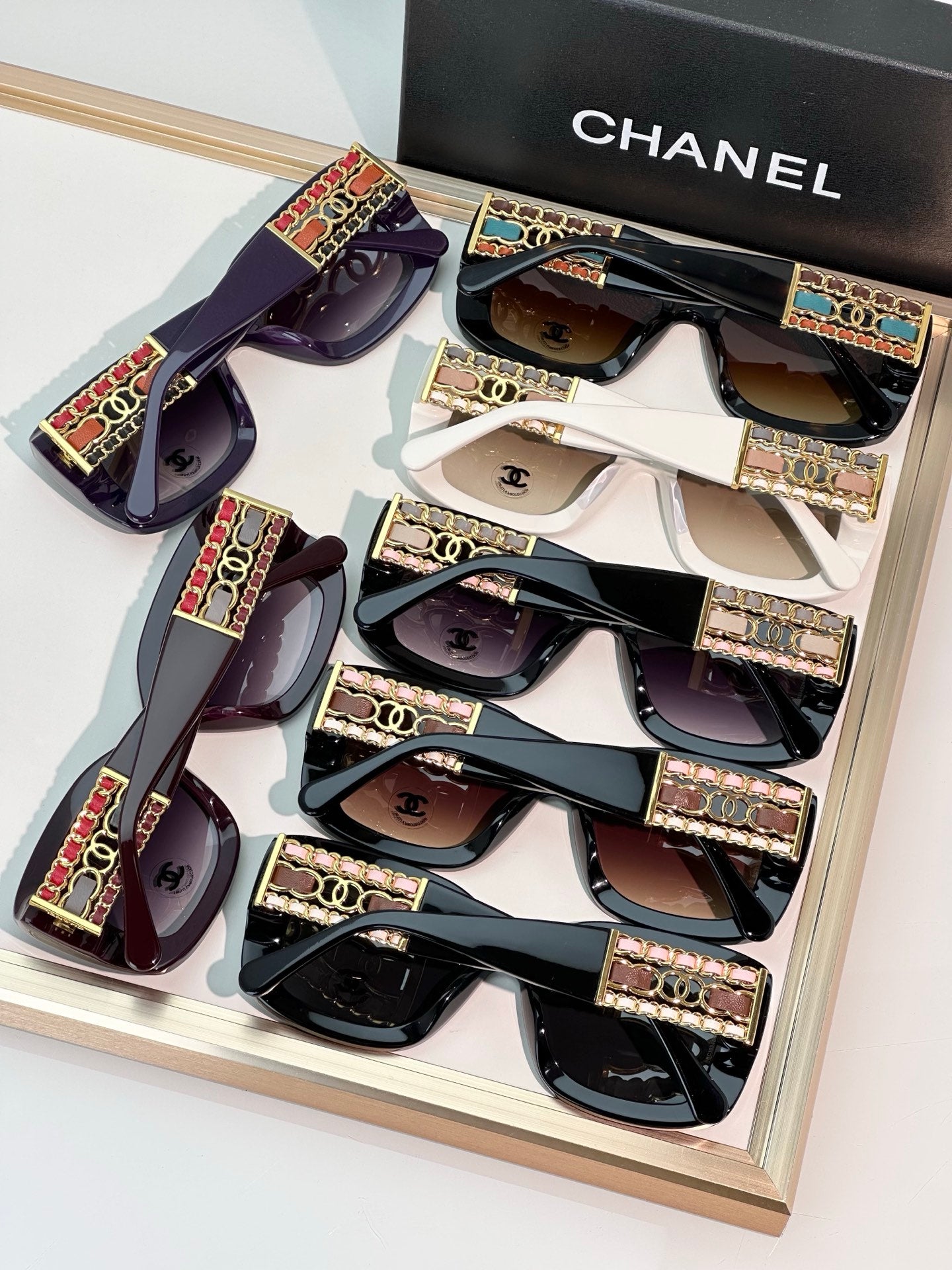 Chanel CH5535Q Oversized Sunglasses - 53-19-145