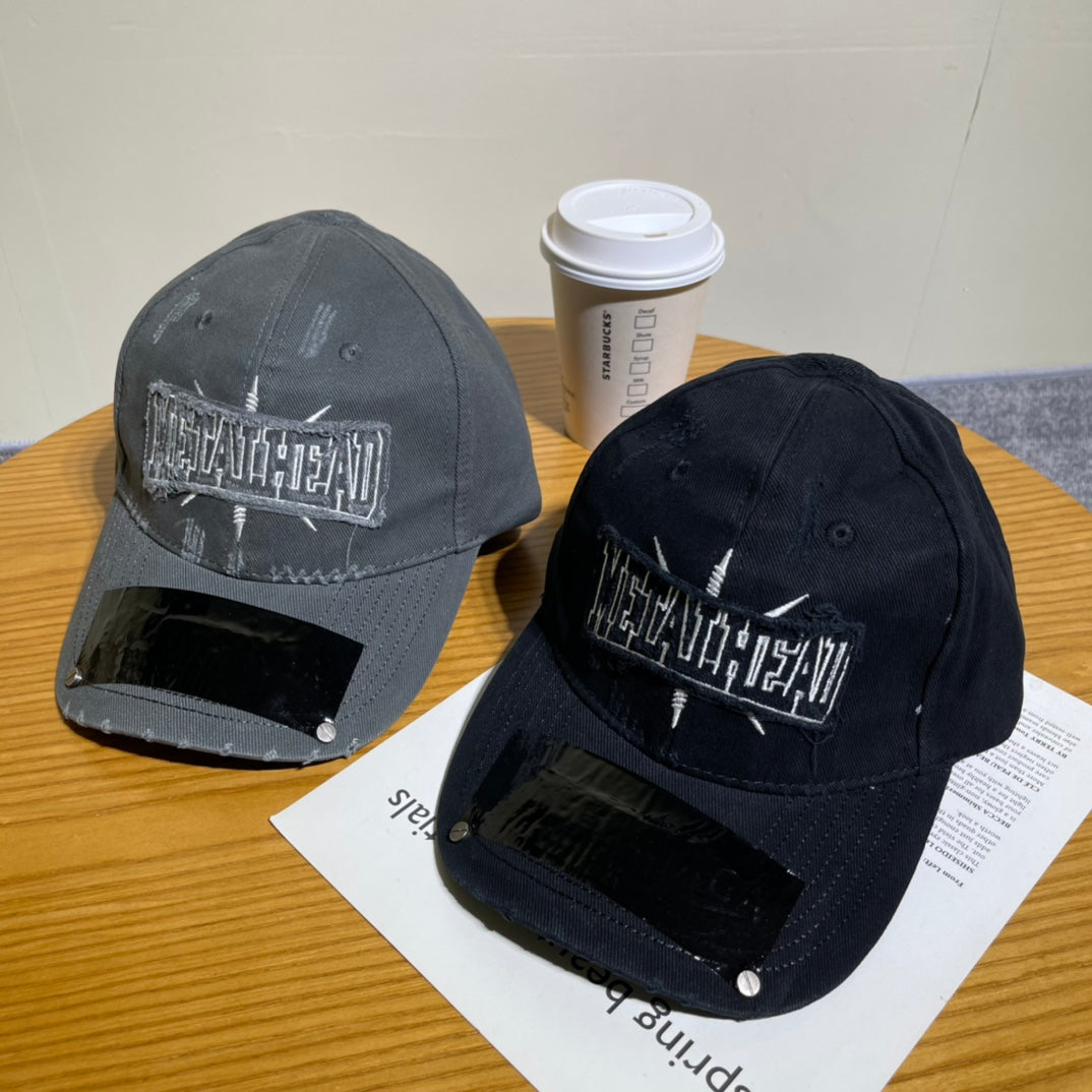 BAOLIZEGAO Embroidered Vintage Washed Baseball Cap