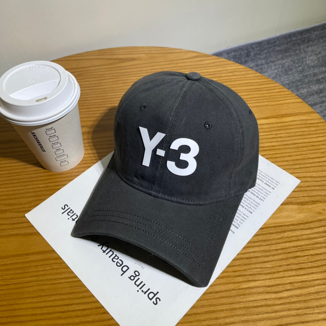 Y-3 Half Brim Baseball Cap - Stylish & Functional Headwear
