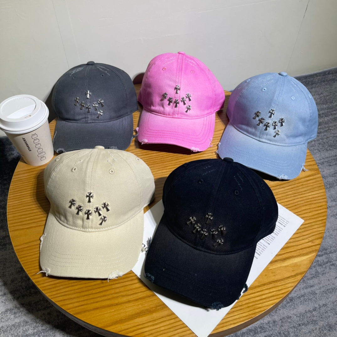 Small Cross Baseball Cap - Stylish & Versatile Headwear