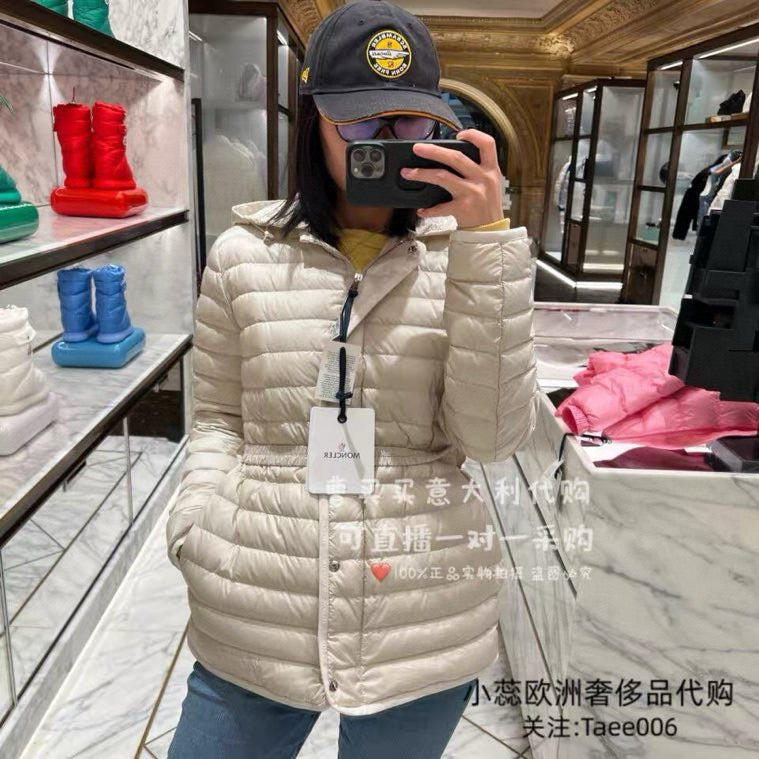 Women's Moncler Oredon Style Thin Goose Down Jacket