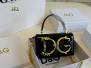 D&G Dolce & Gabbana Hand Chain Bag - Modern Minimalist Design