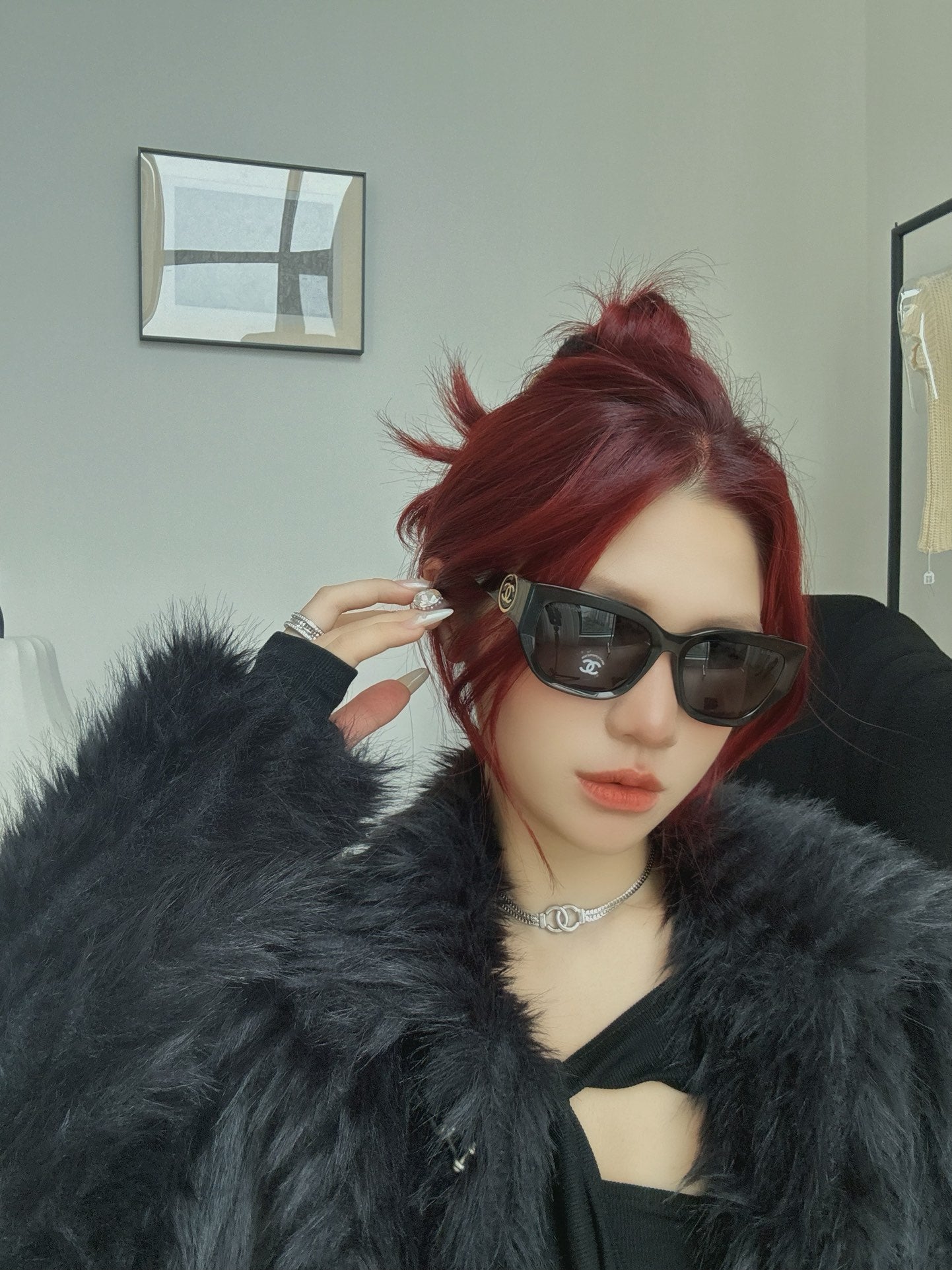 Classic Round Double C Chanel Eyewear - Model 9521