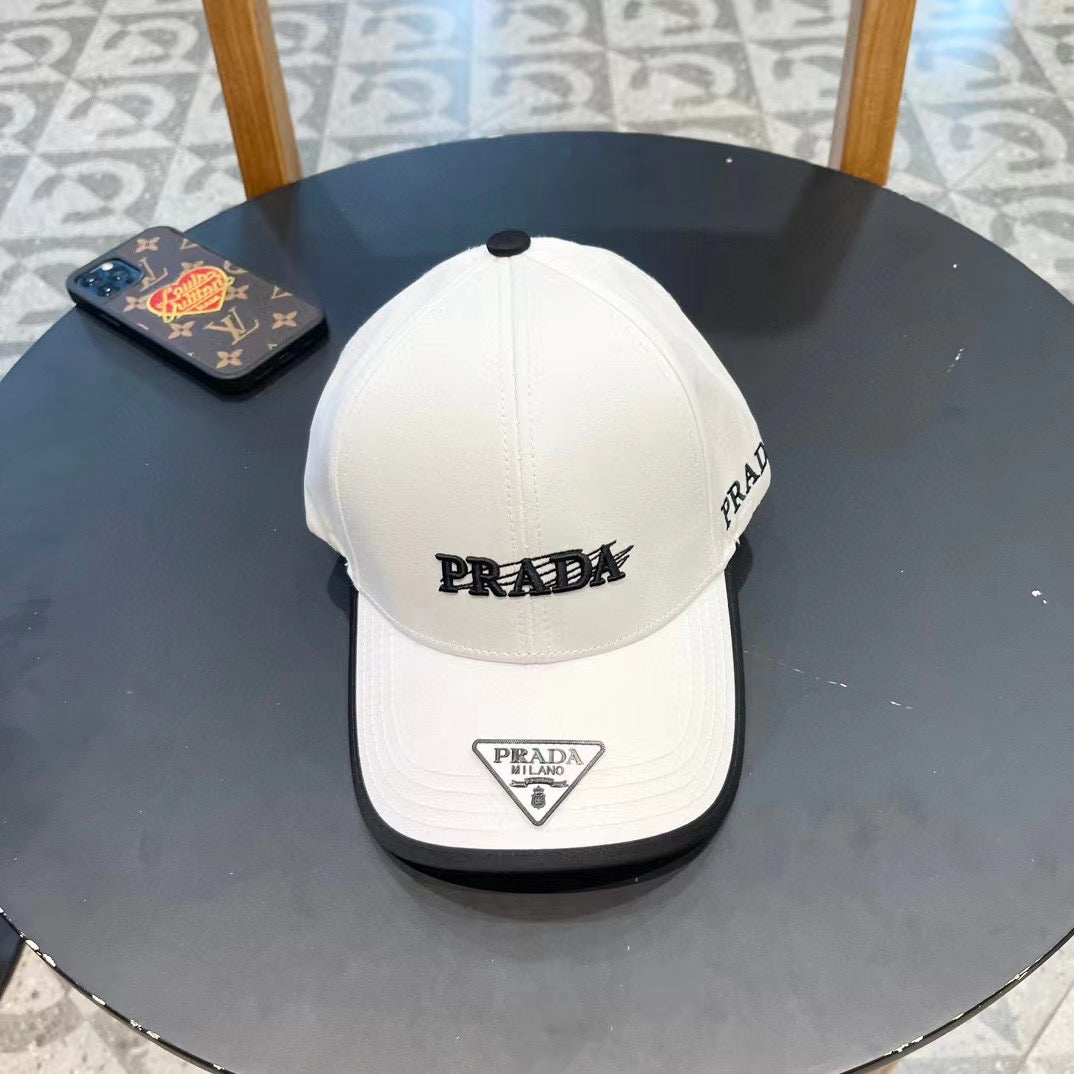 Unisex Prada Classic Baseball Cap for Spring