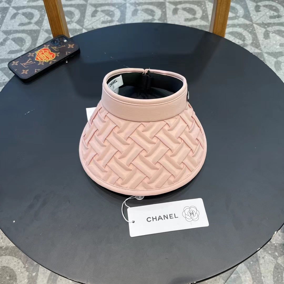 Chanel Women's Summer Sun Hat - UV Protection, Versatile Fit