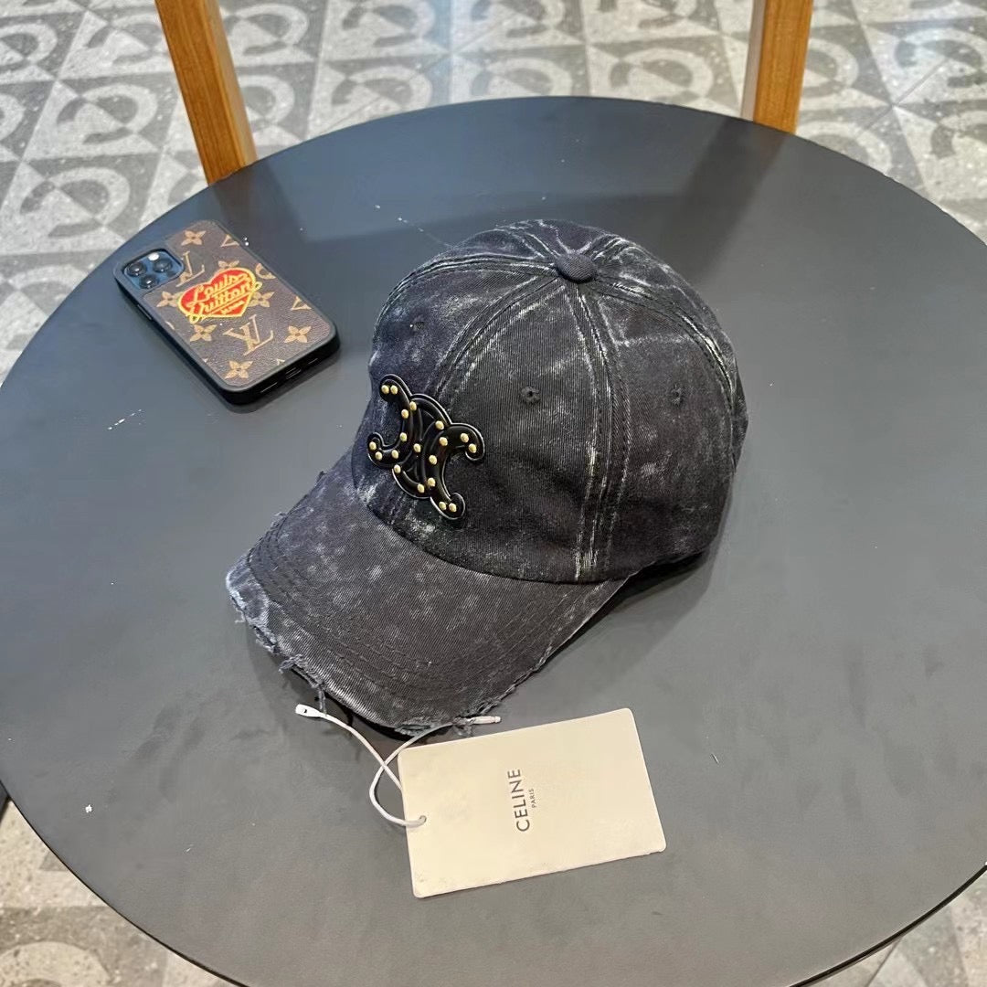 CELINE Washed Baseball Cap - Stylish & Versatile Headwear