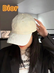 Dior Summer Trend Women's Baseball Cap - Versatile Sunshade Hat