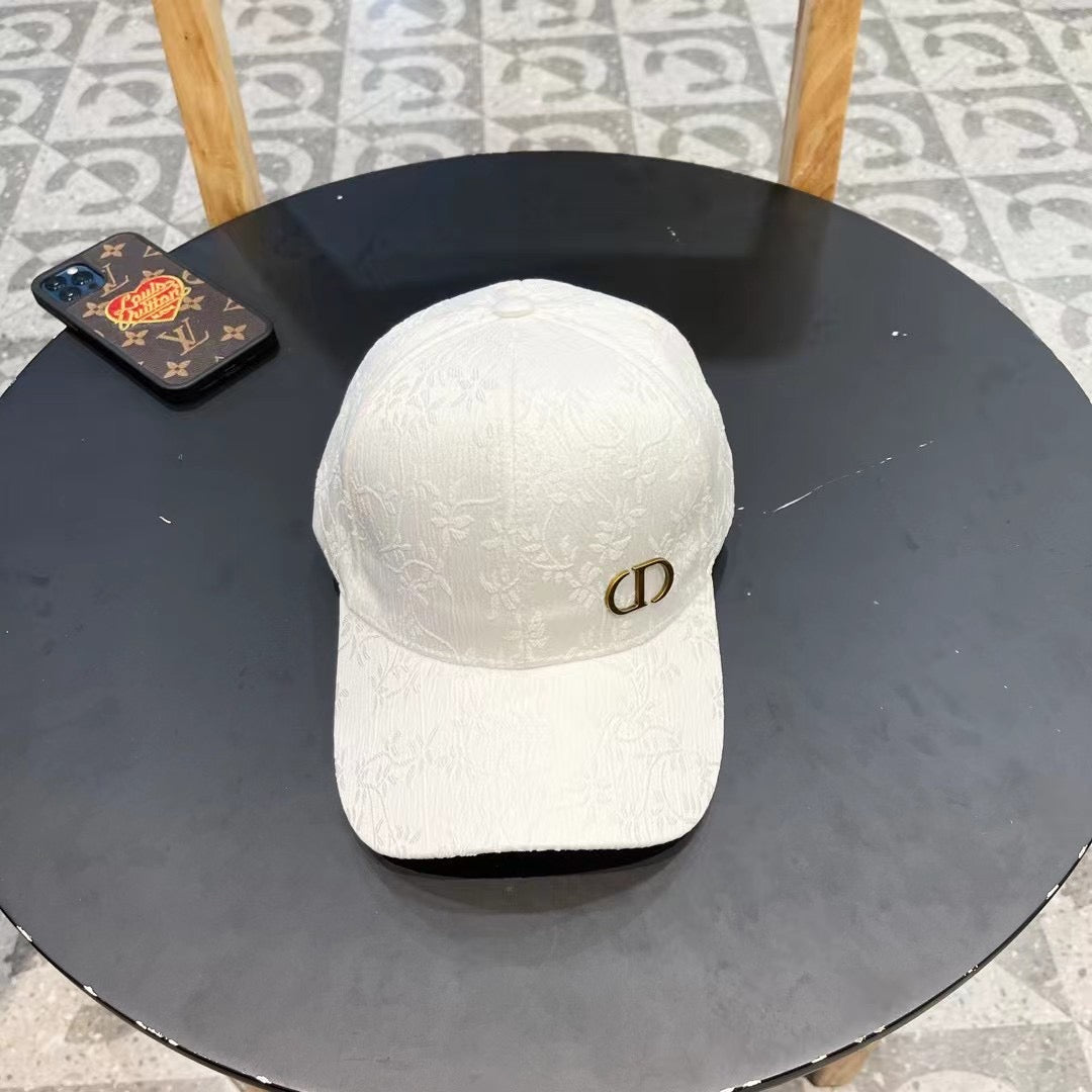 Dior Summer Trend Women's Baseball Cap - Versatile Sunshade Hat