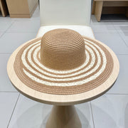 Louis Vuitton Straw Hat and Tote Bag Set - Outdoor Sun Protection
