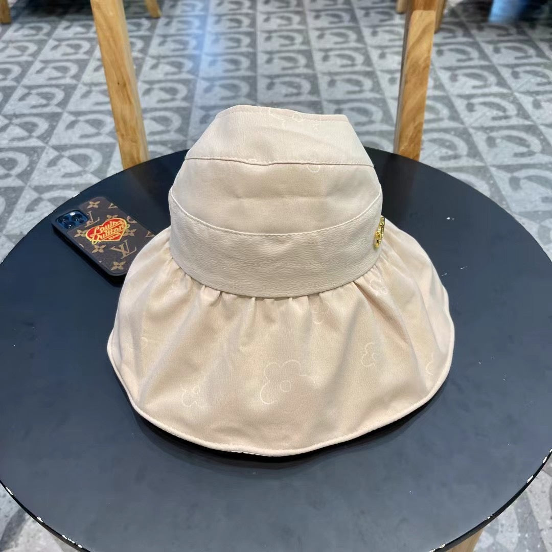 Dior Womenâ€™s Korean Style Sun Hat - Floral, Breathable, Travel-Friendly