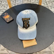 Burberry 2024 Gradient Denim Baseball Cap - Stylish & Versatile