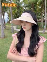 Prada Summer Baseball Caps - Stylish Sun Protection Hats for Men and Women