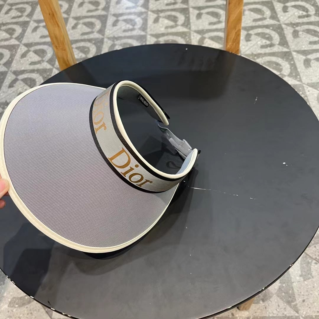 Dior Ultra-Fine Decorative Empty Top Hats for Spring & Summer