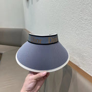 Dior Ultra-Fine Decorative Empty Top Hats for Spring & Summer