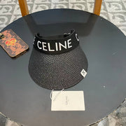 Celine Straw Knitted Hat - Versatile Summer Accessory