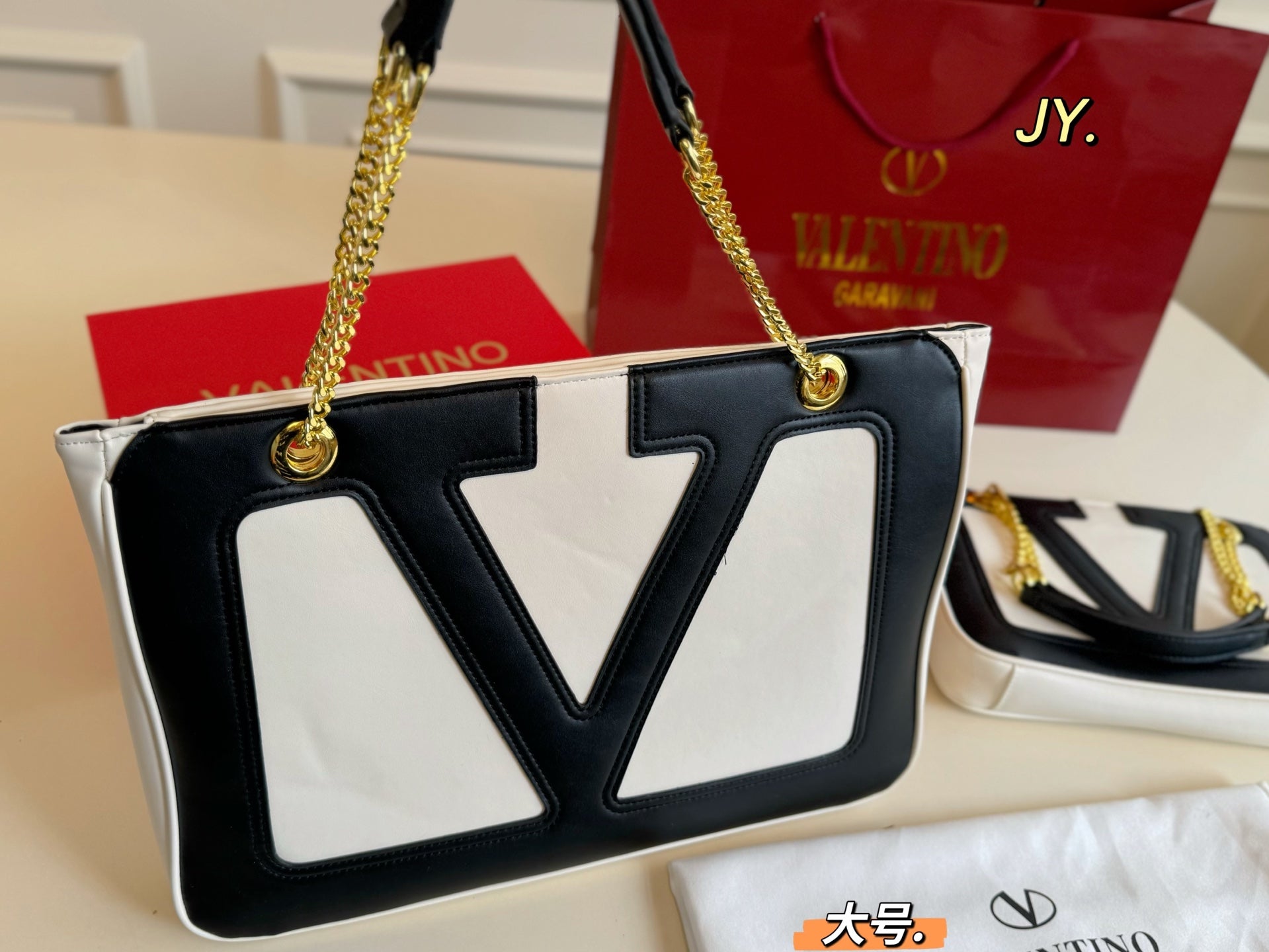 Valentino 25 Viva Superstar Chain Armpit Bag - Large & Small Sizes