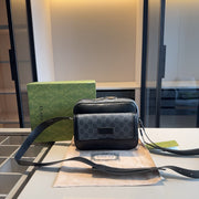 Gucci Black Flower Series Camera Bag - Iconic Celebrity Favorite