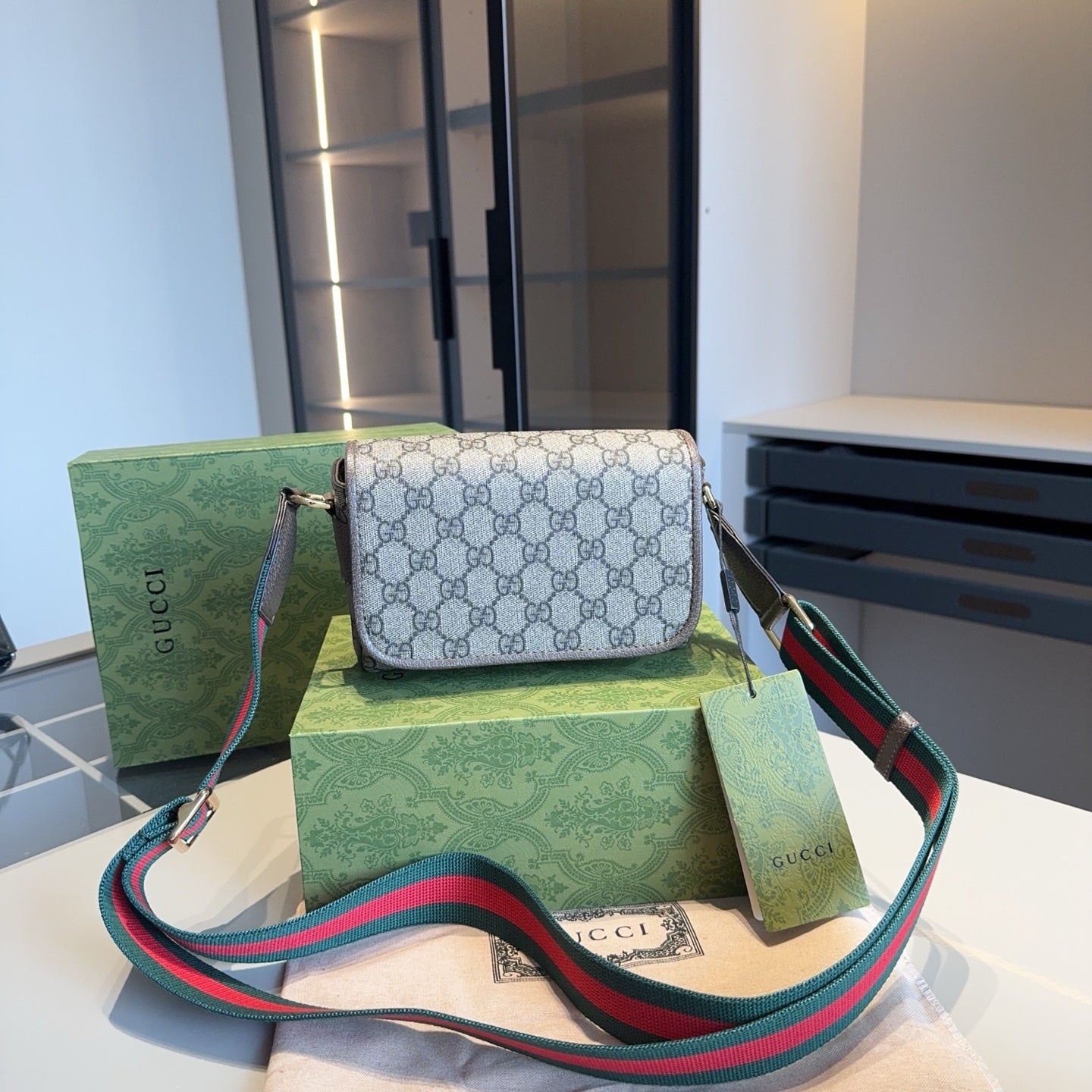 Gucci Flip Crossbody Bag - Celebrity Favorite