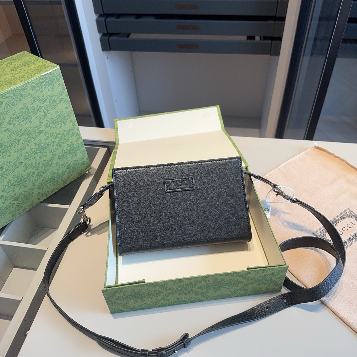 Gucci Color-Blocked Crossbody Bag - Unisex Designer Accessory