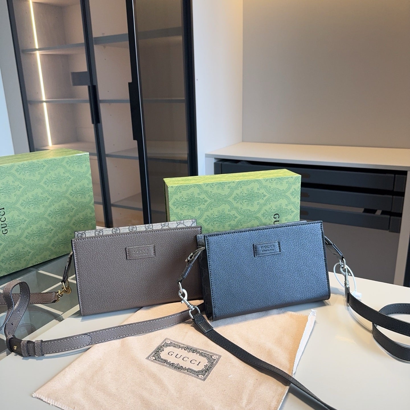 Gucci Color-Blocked Crossbody Bag - Unisex Designer Accessory