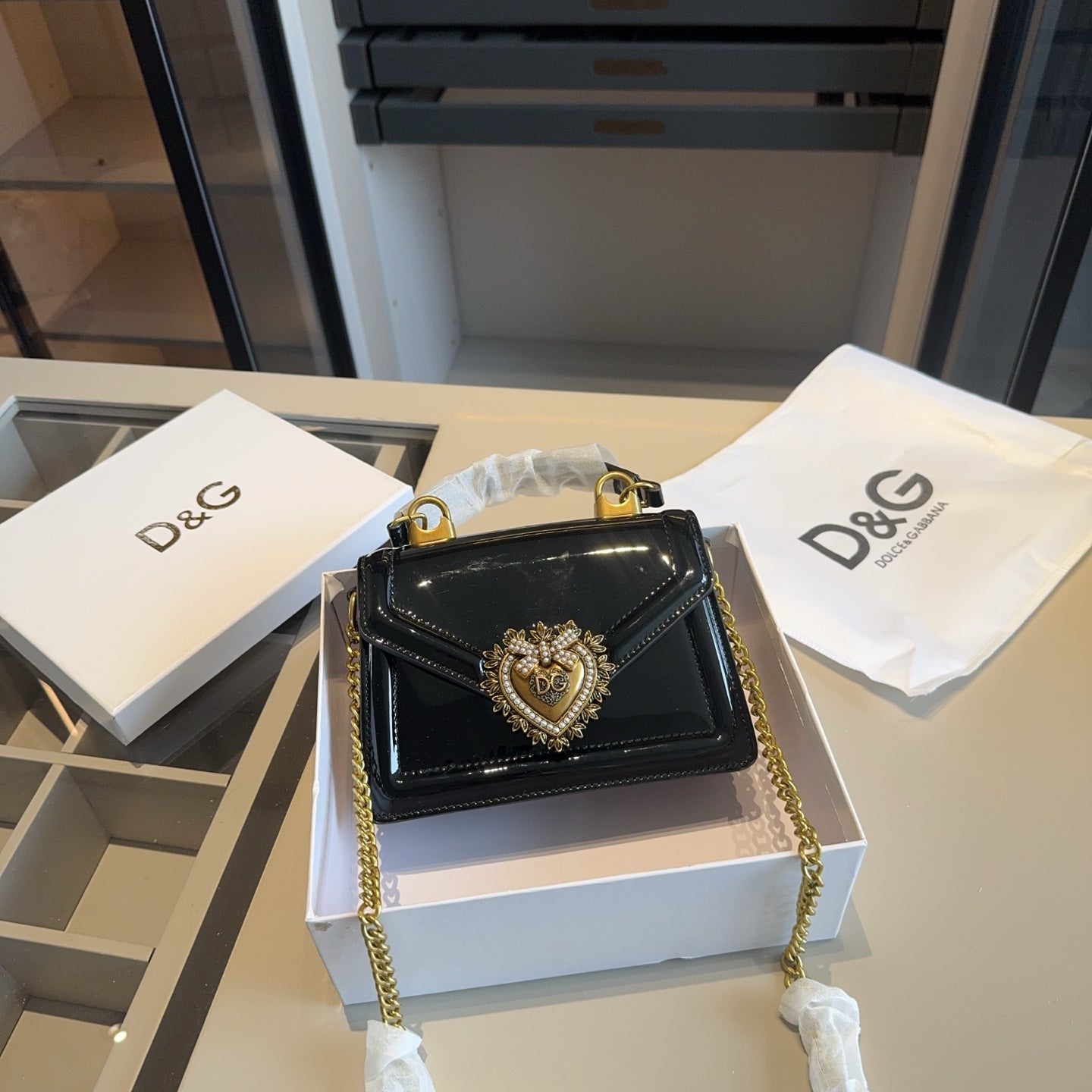 Dolce & Gabbana Sacred Heart Devotion Mini Handbag