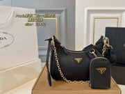 PRADA 2-in-1 Crossbody Bag with Coin Purse
