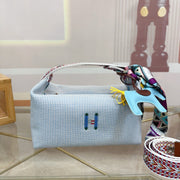 Luxury Silk Scarf and Pony Pendant Gift Box Set