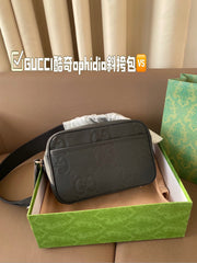 Gucci Ophidia Men's Crossbody Bag - Pure Leather & Gift-Ready