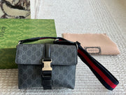 Gucci Men's Wear-Resistant Crossbody Bag