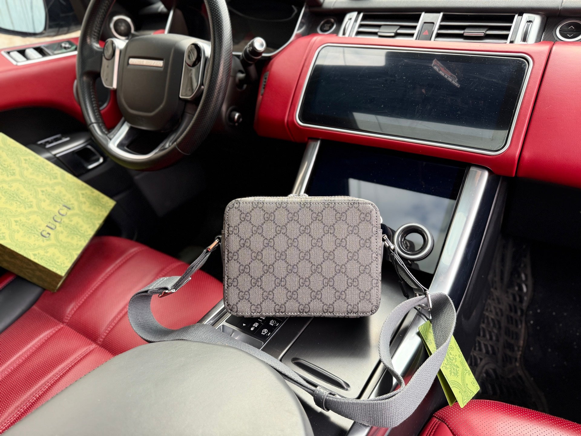 Gucci Jumbo GG Messenger Bag - Premium Crossbody for Men