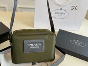 PRADA Nylon Shoulder Crossbody Bag - Versatile & Durable Travel Essential