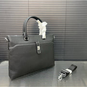 HermÃ¨s Men's Vegetable Leather Briefcase | Classic Crossbody Computer Bag