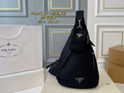 PRADA Two-in-One Nylon Chest Bag - Durable, Stylish & Spacious