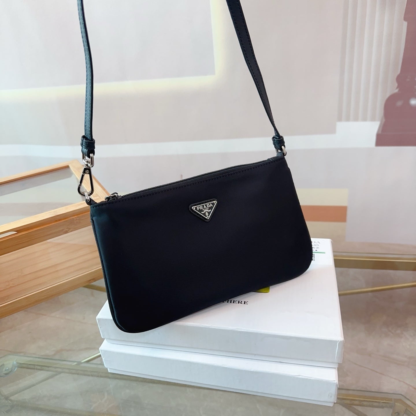 Prada Nylon Hobo Bag - Stylish & Versatile